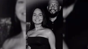 Advogado Márcio Nogueira Lemos e a namorada Karolyne Steffane - (Foto: reprodução/Redes sociais)