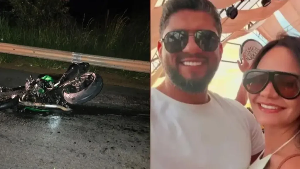 Advogado Márcio Nogueira Lemos e a namorada Karolyne Steffane - (Foto: reprodução/Redes sociais)