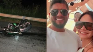 Advogado Márcio Nogueira Lemos e a namorada Karolyne Steffane - (Foto: reprodução/Redes sociais)