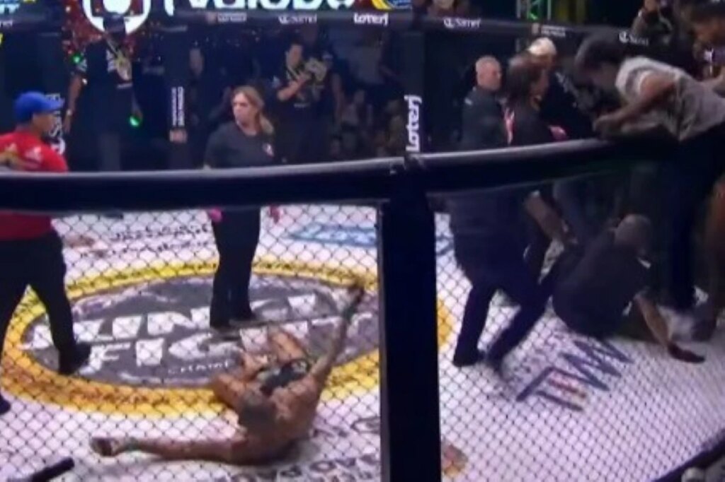 Combate principal do Jungle Fight 149 acaba em confusão generalizada