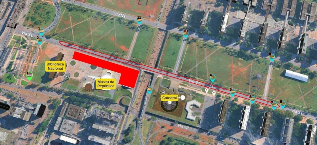 Mundial de Marcha Atlética altera trânsito na Esplanada dos Ministérios de sexta a domingo