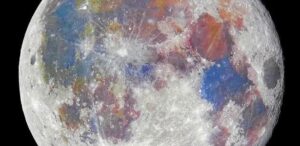 A Lua é colorida? Por que estão circulando imagens do nosso satélite assim?