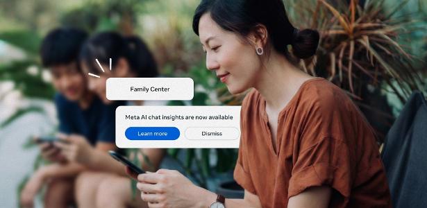 Meta mostra aos pais temas de conversas de adolescentes com IA