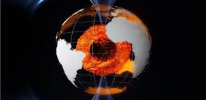 Placas tectônicas com milhões de anos estão deformando o interior da Terra