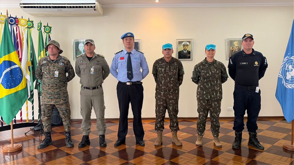 PMDF participa de curso preparatório para missões de paz da ONU