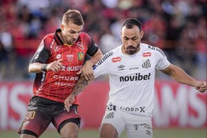 Santos leva gol olímpico e perde na estreia da Sul-Americana