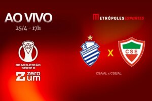 Metrópoles transmite CSA-AL x CSE-AL
