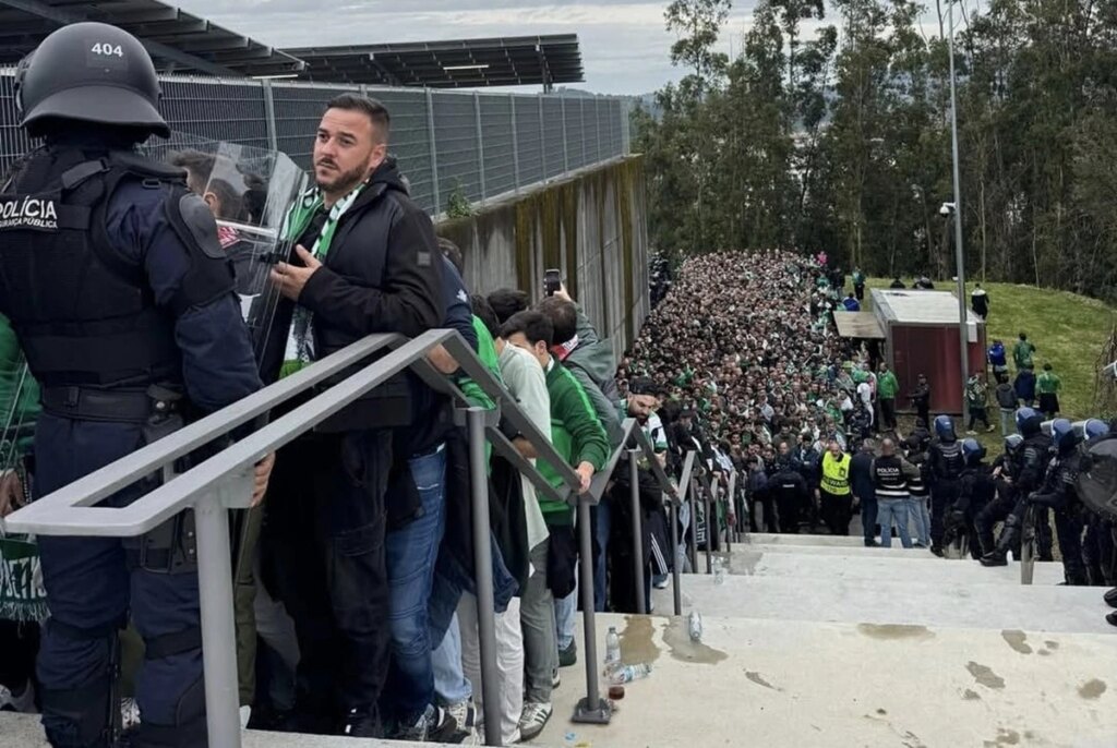 Real Bétis denuncia situação de torcedores no jogo contra o Braga