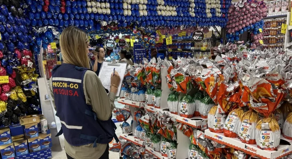 Pesquisa aponta variação de até 159% nos preços de ovos de Páscoa em Goiânia