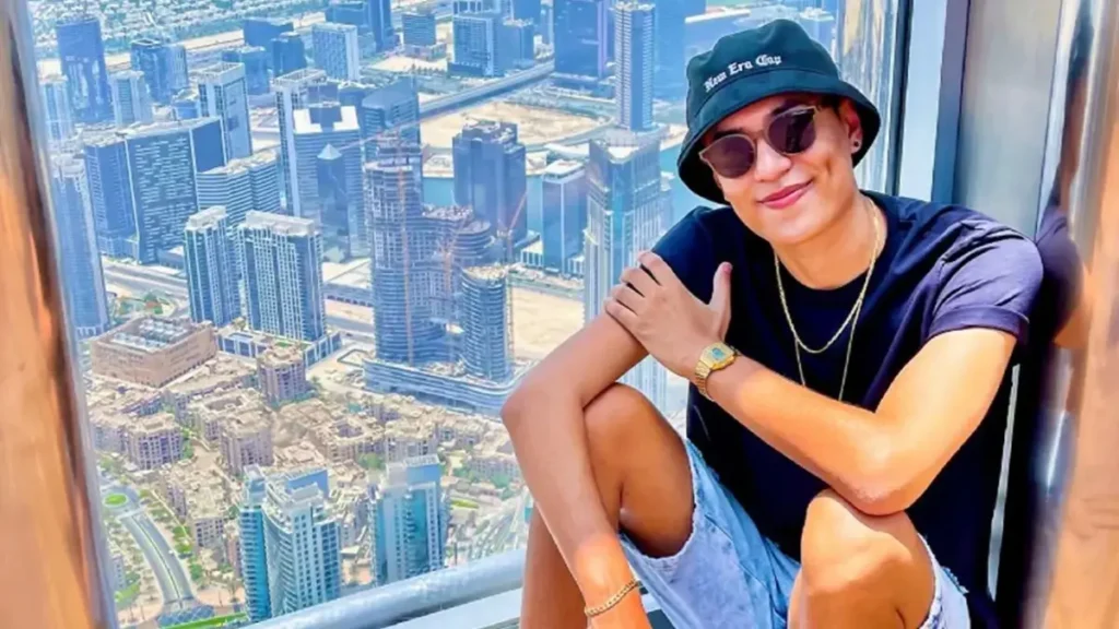 Imagem do influenciador investigado pela PF