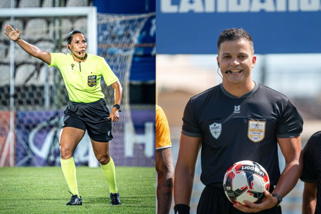Árbitros do DF se destacam em escalas na elite do futebol nacional