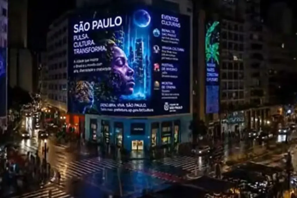 Empresa de Goiânia está por trás da 'Times Square' paulistana