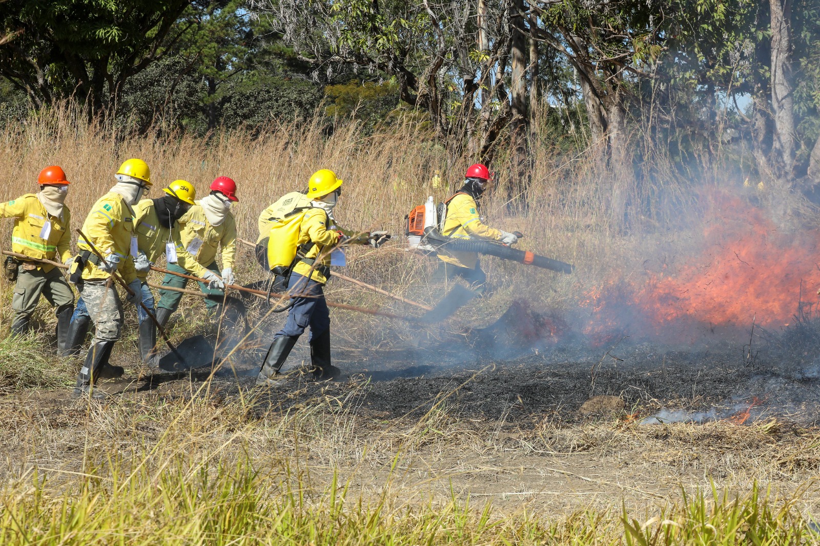 Sema-DF promove terceira blitz educativa contra incêndios no Riacho Fundo II