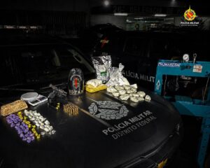 PMDF prende cinco pessoas e desmonta pontos de refino de drogas em São Sebastião e Samambaia