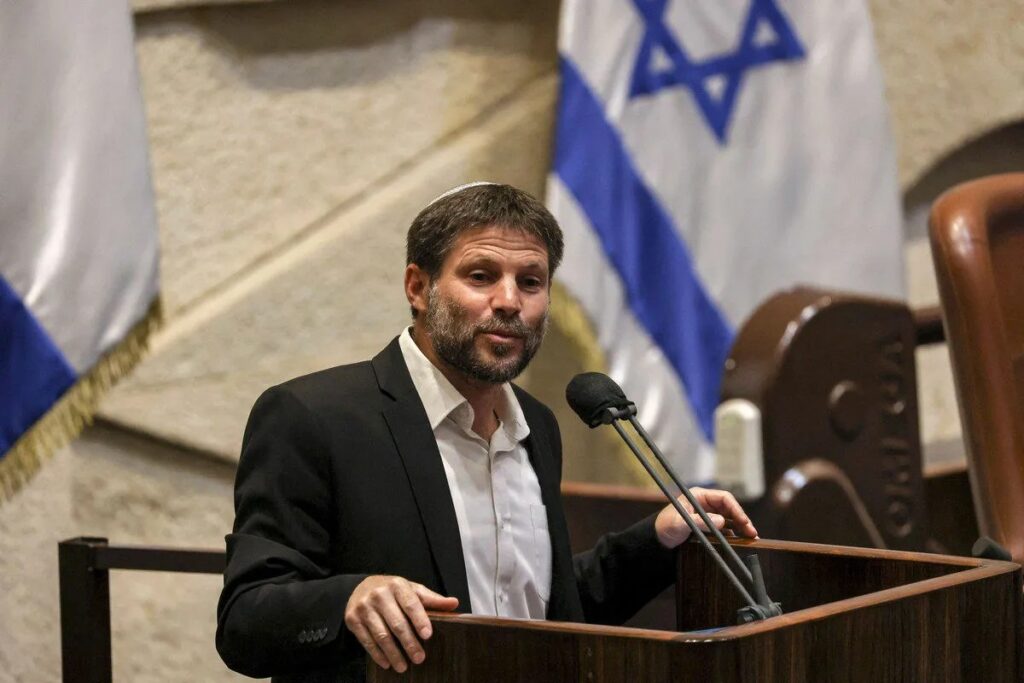Ministro das Finanças de Israel afirma que procurador do TPI pediu ordem de prisão contra ele