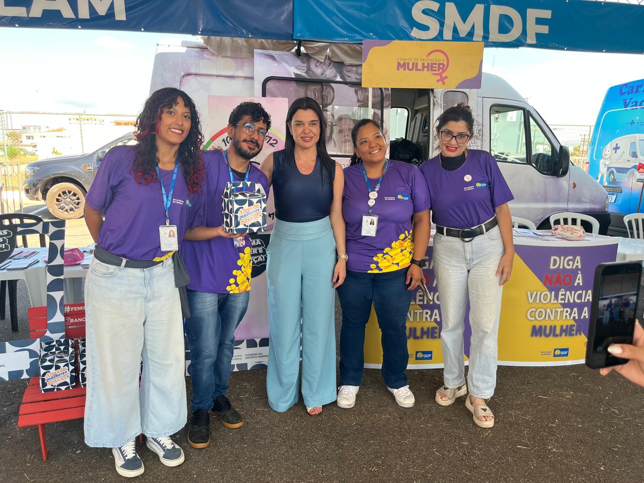 GDF na Sua Porta leva acolhimento às mulheres em Samambaia