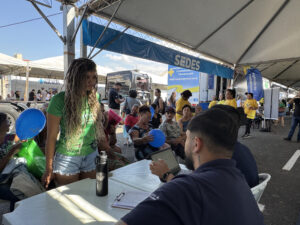 Samambaia recebe serviços de assistência social com o programa GDF na Sua Porta