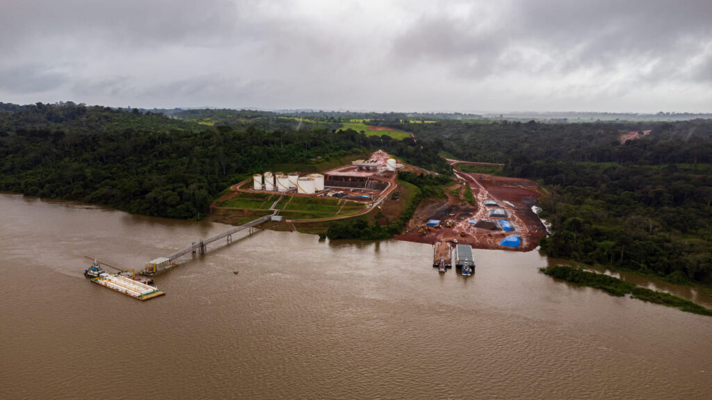 Rio Tapajós registra recorde de 2,38 milhões de toneladas no bimestre inicial de 2026