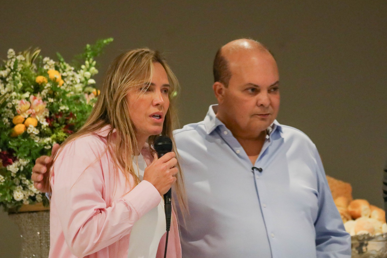 Ibaneis envia mensagem de apoio a Celina após internação