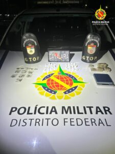 PMDF intensifica ações contra o tráfico e realiza prisão e apreensão no Recanto das Emas