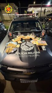 ROTAM prende dois suspeitos e apreende drogas em Arniqueiras