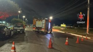 Colisão entre bicicleta motorizada e motocicleta deixa dois feridos no Paranoá