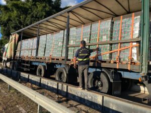 Fiscalização apreende 27 toneladas de carne sem nota fiscal no DF