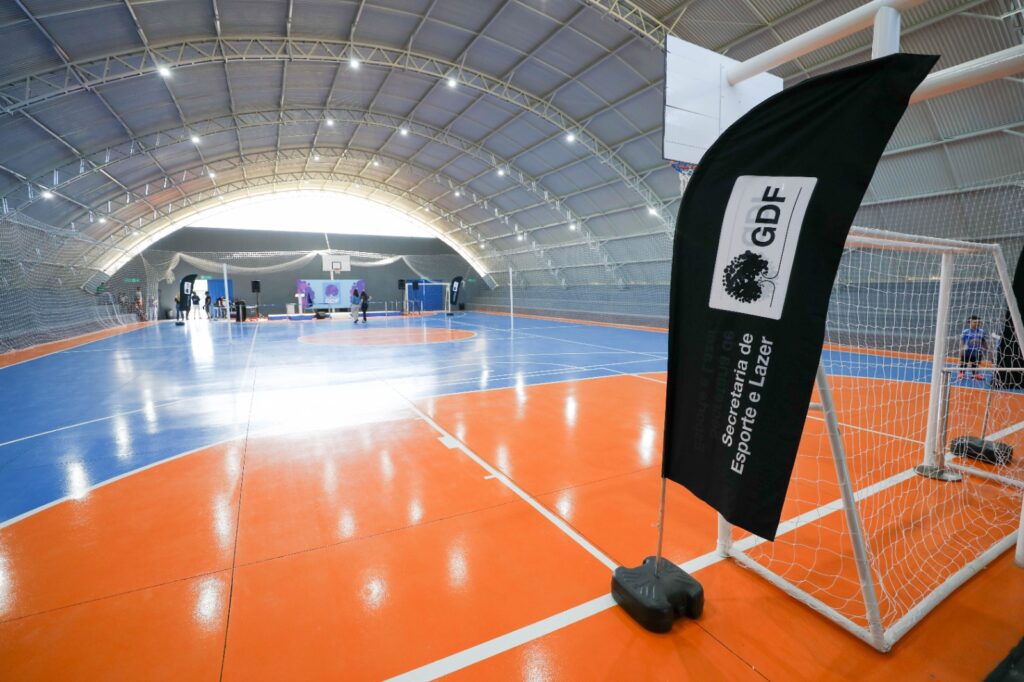 Ginásio de Esportes de Sobradinho II é reinaugurado com nova estrutura