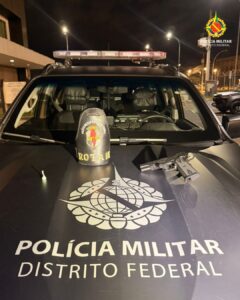 Homem é preso após ameaças com simulacro e tentativa de fuga na Asa Norte
