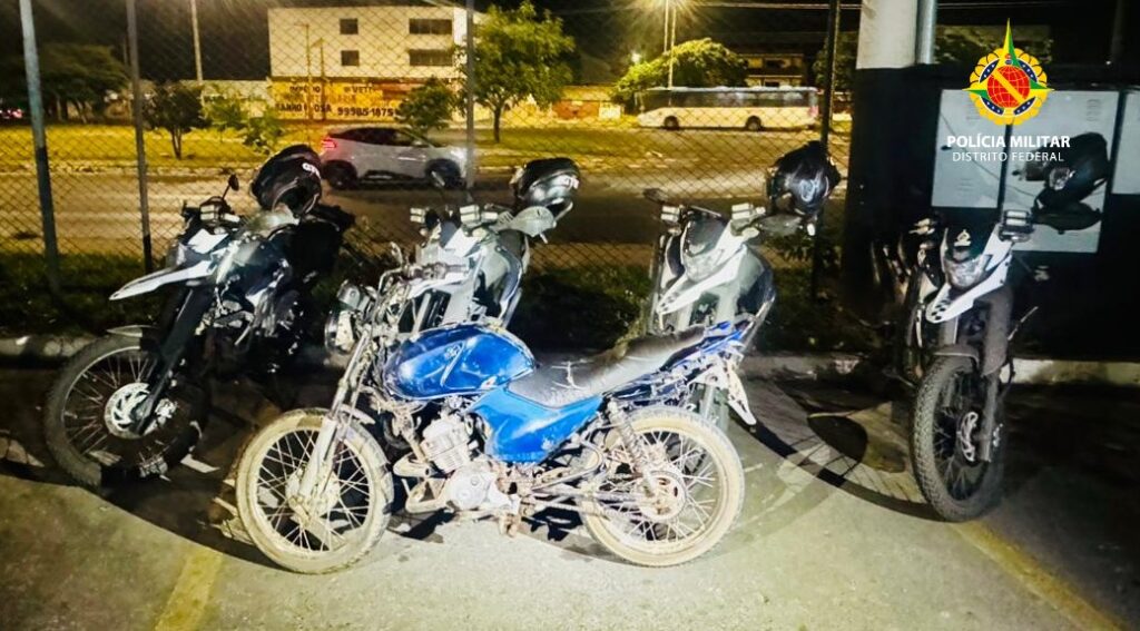 Motociclista é detido após perseguição pelas ruas do Recanto das Emas