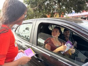 CRMB faz busca ativa no Recanto das Emas durante o Maio Laranja