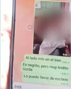Argentino preso racismo MG