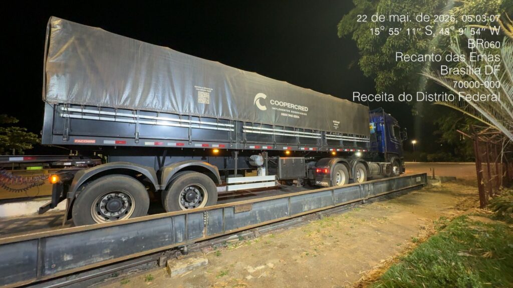 Secretaria de Economia apreende carga milionária em operação contra sonegação no DF