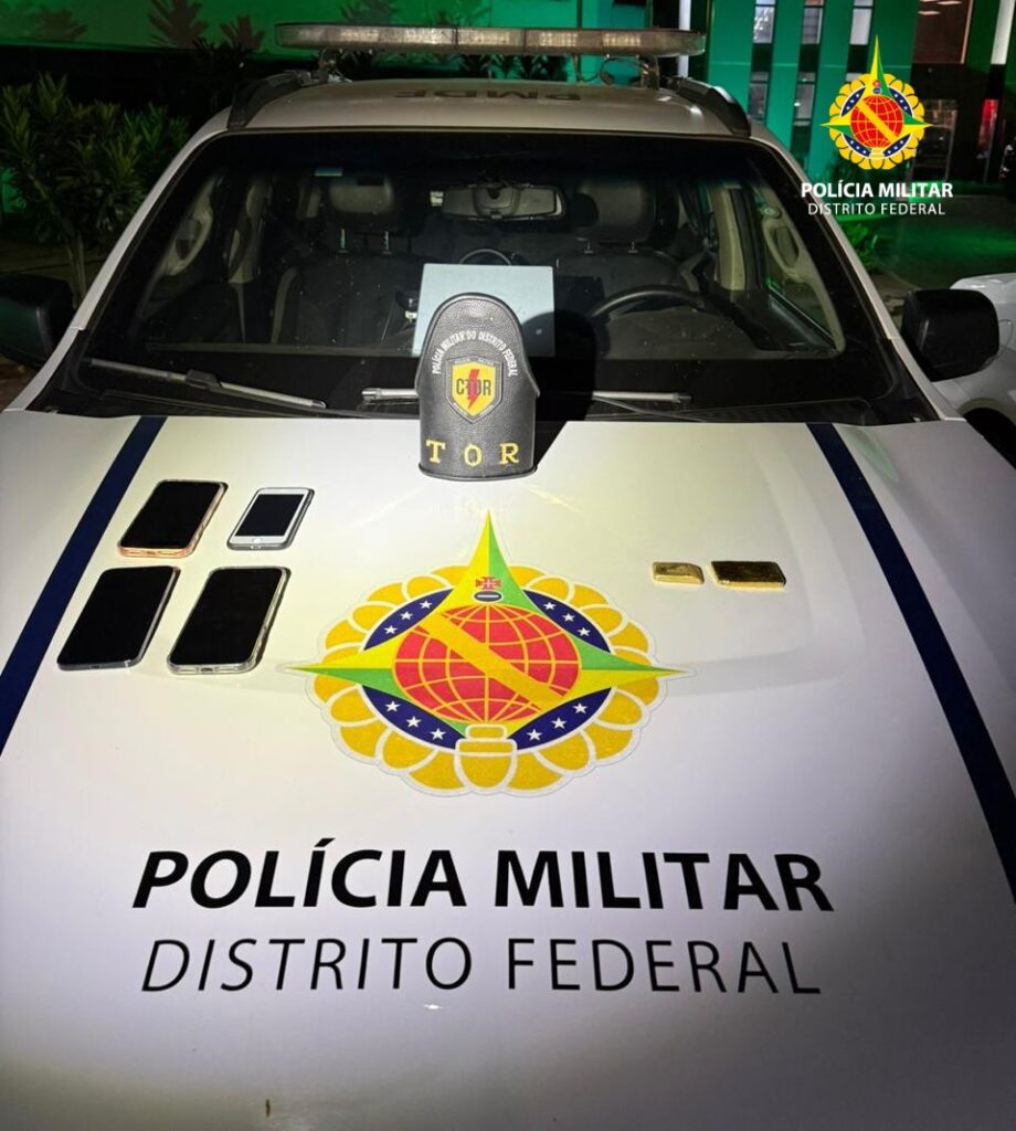 PMDF apreende barras de ouro e prende suspeito de transporte ilegal em São Sebastião