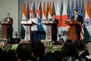 EUA reativa aliança Quad com Índia, Austrália e Japão