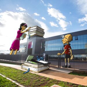 Exposição ‘Ilustradamente Concreto’ encerra ciclo na Promotoria de Brazlândia