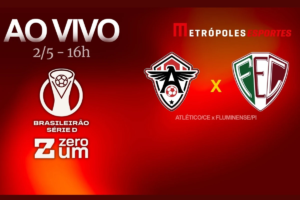 Metrópoles transmite Atlético-CE x Fluminense-PI