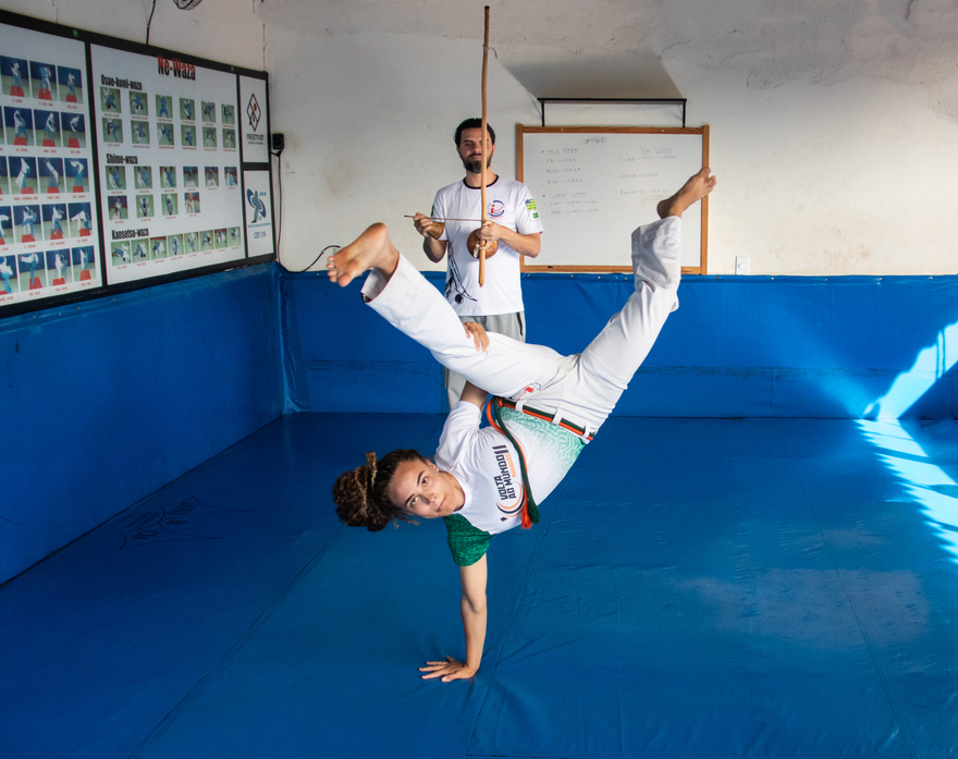 Estudante da rede pública do DF conquista título internacional de capoeira