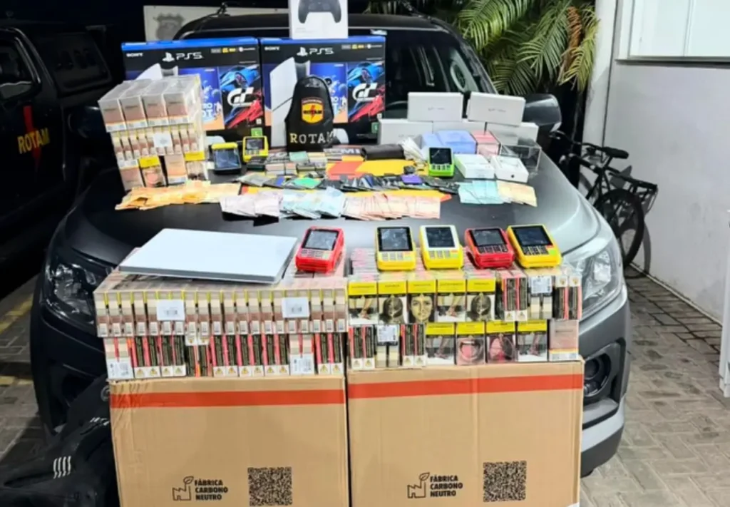 Grupo mira shows em Goiânia para aplicar 'golpe da maquininha' e acaba preso