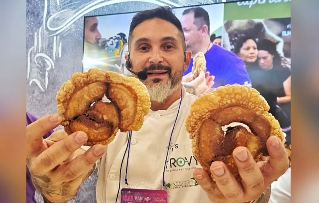 Chef paulista traz torresmo em rolo para Pecuária de Goiânia