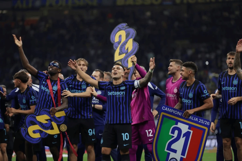 Inter de Milão vence Parma e conquista título do Campeonato Italiano