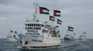 Israel captura 4 brasileiros em flotilha humanitária para Gaza, diz organização