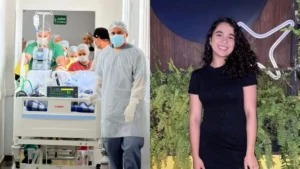 Imagem mostra jovem de 20 anos que decidiu pela doação dos órgãos