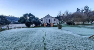 Inmet prevê chuva em parte do país e geada no Sul