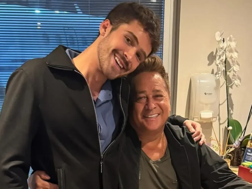 João Guilherme diverte Leonardo ao falar sobre cenas íntimas