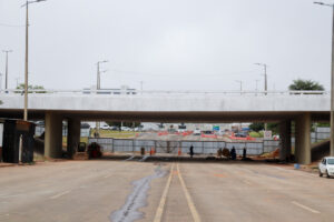 Novacap libera faixas inferiores dos viadutos 10 e 11 no Eixão Norte