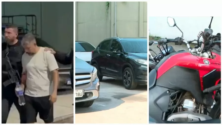 PM é preso em flagrante no Rio com cinco veículos roubados dentro de casa