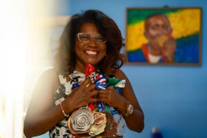 mãe de Ketleyn Quadros fez da luta medalhas olímpicas