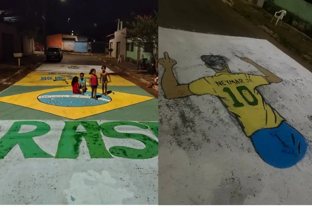 Goiânia vai liberar pinturas de ruas para a Copa, mas com regras; veja o que pode ser permitido