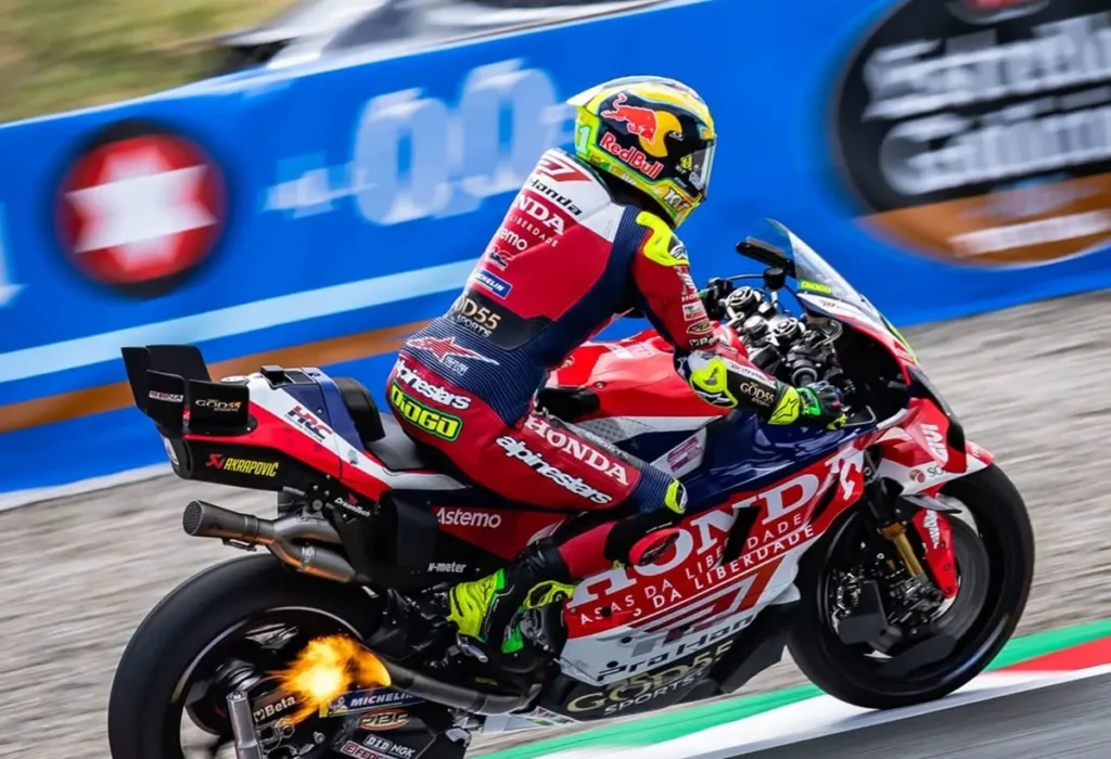 Diogo Moreira destaca evolução após testes oficiais da MotoGP na Espanha
